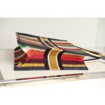 DIOR TOTE seven colorful stripes